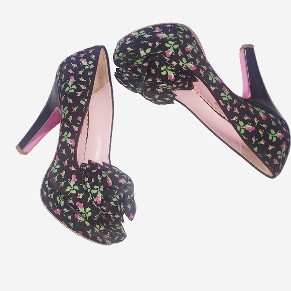 betsey johnson cherry shoes